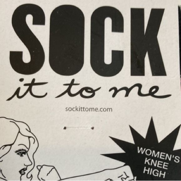 SOCK IT TO ME NWT TINY ROSES KNEE HIGH SOCKS Floral Feminine Portland Rose City - Picture 3 of 8